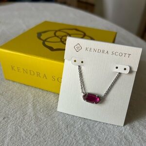 Kendra Scott Pink Elisa Necklace BNWT